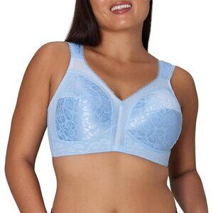 Playtex Womens 18 Hour Original Comfort Strap Bra 4693 Size 36C Blue Zen